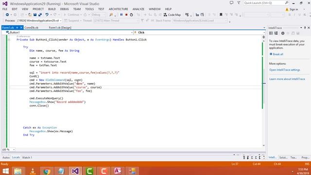 VB.net Connect to MS Access Crud|| Insert | Update | Delete | View смотреть онлайн