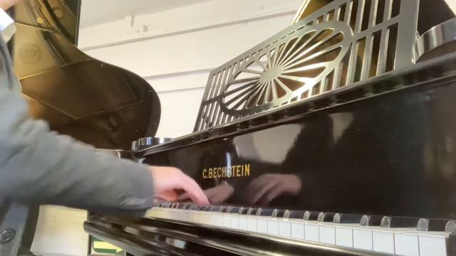 Craycombe Pianos Bechstein model A Grand Piano in Ebony black смотреть онлайн