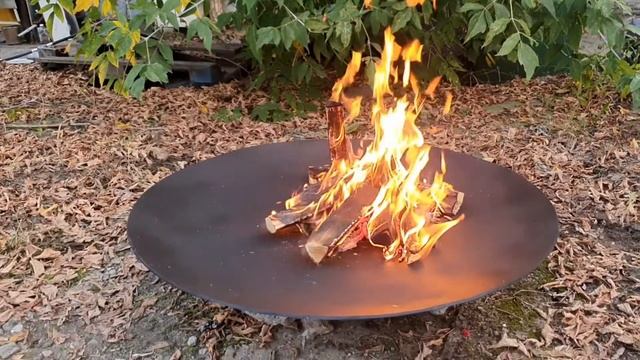 Костровая чаша АНАСТАСИЯ черный метал смотреть онлайн