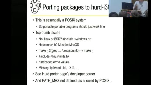 Debian GNU/Hurd status update смотреть онлайн