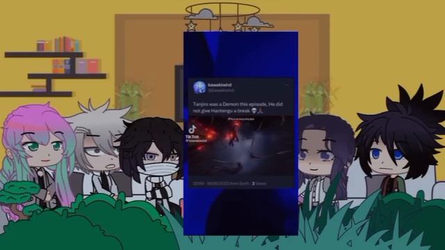 Hashiras react to Nezuko Conquares the Sun || Season 3 || Kny react смотреть онлайн