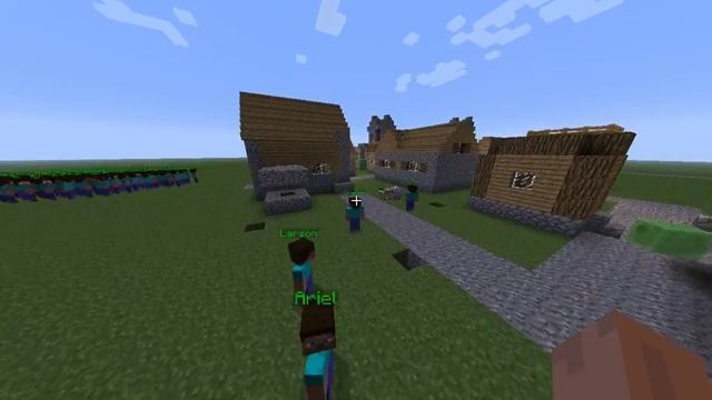 Обзор необычного и интересного мода для создавания клонов (Custom npc) (minecraft) смотреть онлайн