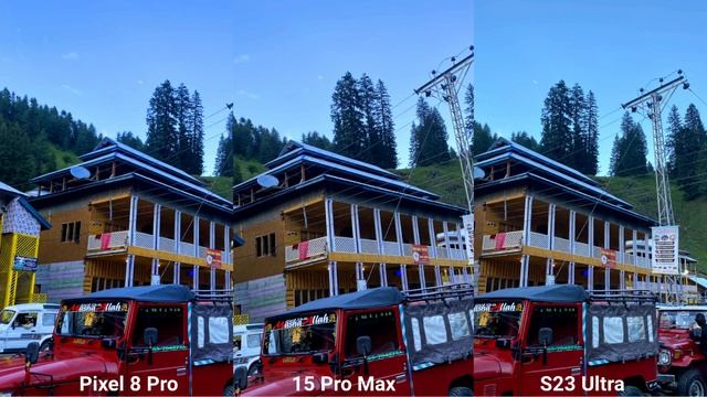 Google Pixel 8 Pro Vs iPhone 15 Pro Max Vs Samsung Galaxy S23 Ultra Camera Test смотреть онлайн