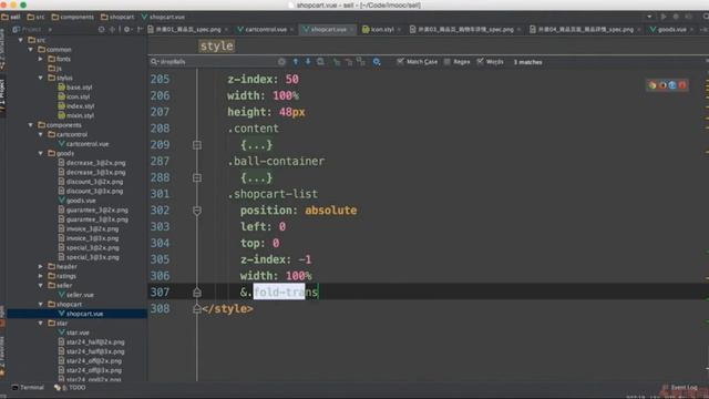 vue.js实战教程(高仿饿了么APP) 7-22 购物车详情页(2) смотреть онлайн
