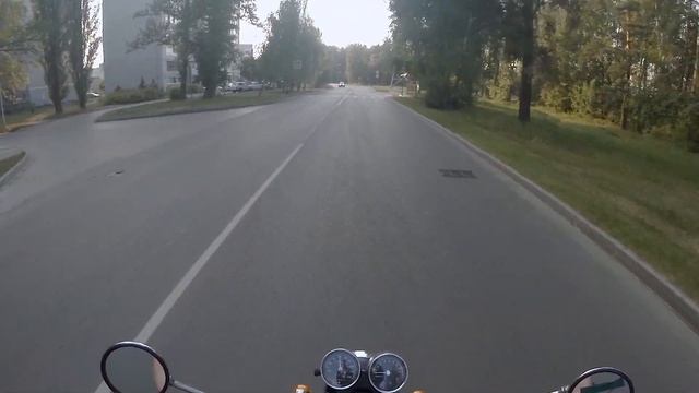 Тест Gopro hero 3+ black на мотоцикле Honda CL400 (CB400ss) смотреть онлайн