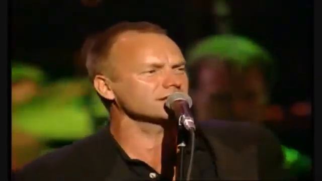 Mark Knopfler, Eric Clapton, Sting & Phil Collins Money for Nothing Live Montserrat) смотреть онлайн