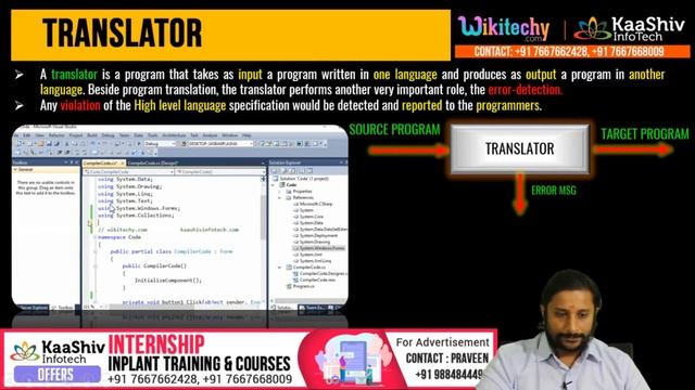 Introduction to Compiler - Language Processors | Preprocessor | Phases of a Compiler смотреть онлайн