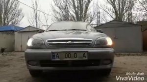 Установка Дхо  в Ланос (DRL&TURN Signals) сAliExspress