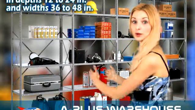 Steel Shelving In Stock at A Plus Warehouse смотреть онлайн