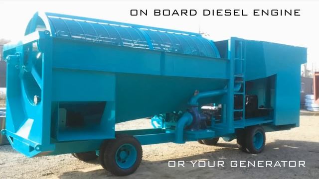 PlacerMaxx-M Mobile Gold Wash Plants & Placer Gold Trommels смотреть онлайн