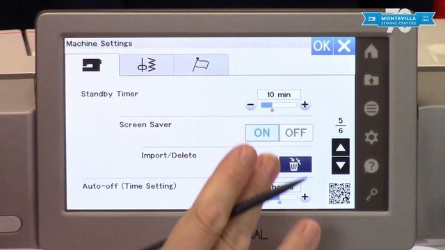 Janome Continental M7 Settings Menu - Montavilla Sewing смотреть онлайн