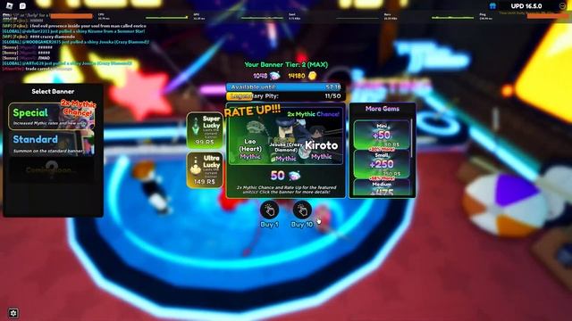 ВЫБИЛ ЛАО В РОБЛОКС|[?UPD] Anime Adventures смотреть онлайн