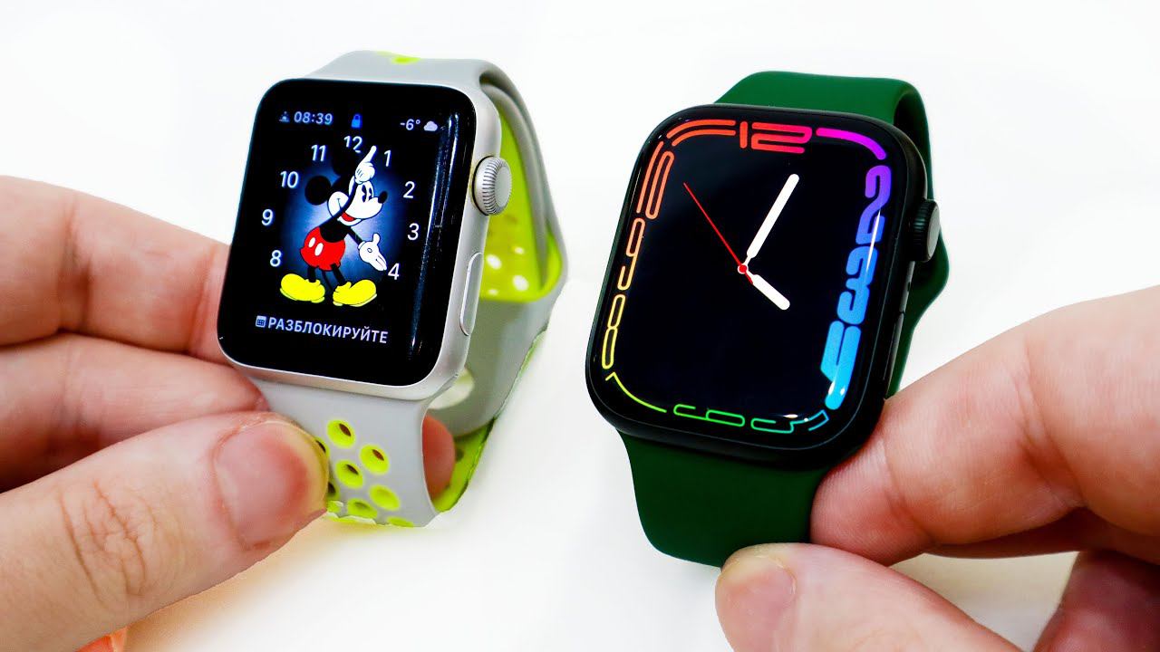 Дорого/Дешево Что выбрать? Apple Watch Series 3 или Series 7? Стоит ли переплачивать? смотреть онлайн