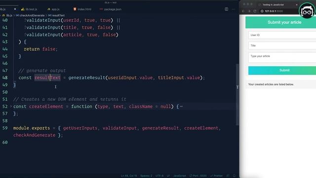 Testing in JavaScript with JEST [ in Bangla ] - Unit test, Integration test and End-to-end test смотреть онлайн
