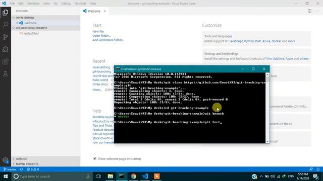 How to create new branch , pull request & merege your PR in Git or GitHub or BitBucket Step by step смотреть онлайн