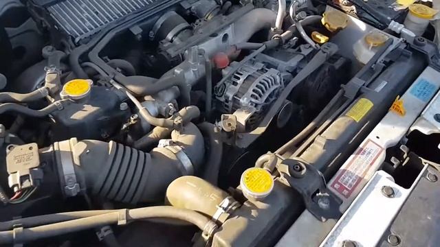 Тест EJ205 FORESTER SG5 2006год