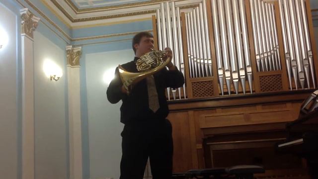 Denis Volodichev (horn) Espana by Vitaly Buyanovsky смотреть онлайн