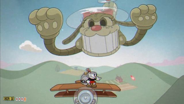 Cuphead DLC EXPERT! | Doggone Dogfight (The Howling Aces) смотреть онлайн