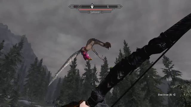 Elder Scrolls V Skyrim Walkthrough - Part 23 Link vs. Macho Man Dragon Let's Play смотреть онлайн