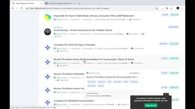GitCoin | Open Source Bounty Platform | Ethereum BlockChain | Tech Primers смотреть онлайн