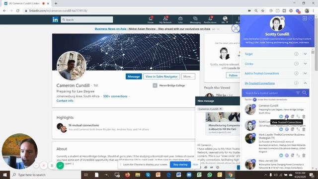 3. How to Add a Trusted Connection to the My Most Trusted LinkedIn Networking and Referral App смотреть онлайн