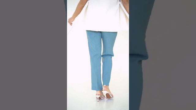 Брюки летние классические зауженные VOZENTO, меланж, лен 5512 смотреть онлайн