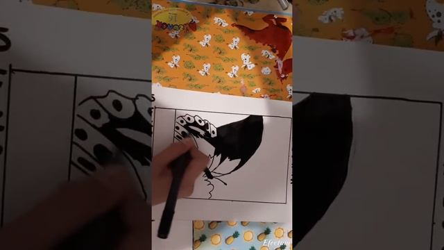 Как нарисовать бабочку 