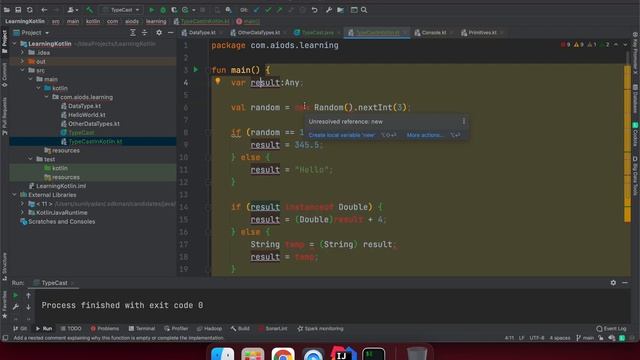 8-Kotlin- Casting from one data type to another смотреть онлайн