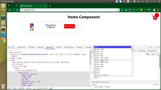 React Redux tutorial #11 Add item in cart смотреть онлайн