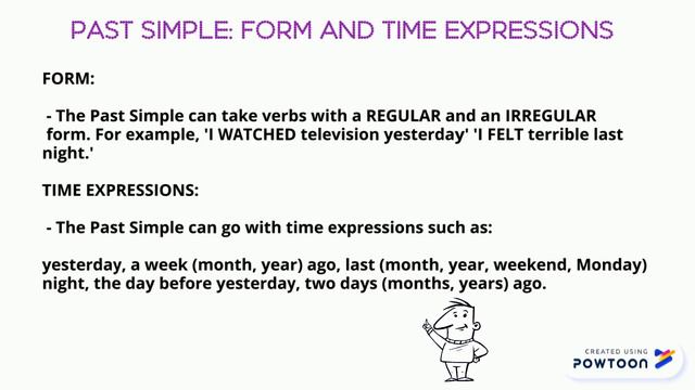 Past simple and past continuous смотреть онлайн
