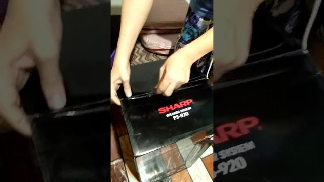 Sharp PS-920 Unboxing смотреть онлайн