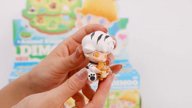 DIMOO Animal Kingdom Series Figures Unboxing смотреть онлайн