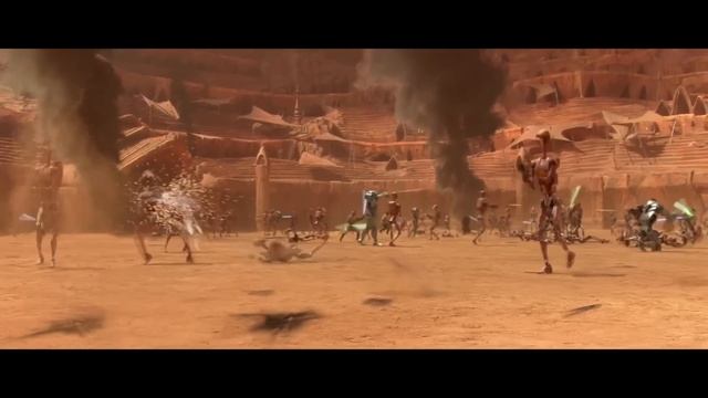 Battle of Geonosis but only with Lego Star Wars Sounds смотреть онлайн
