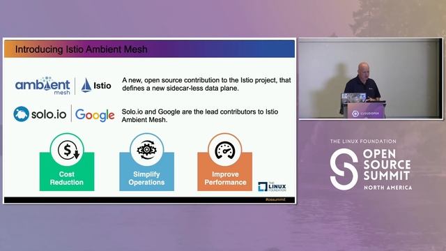 Fewer Moving Parts: Simplify Service Mesh Operations with Istio Ambient Mesh - Jim Barton, Solo.io смотреть онлайн