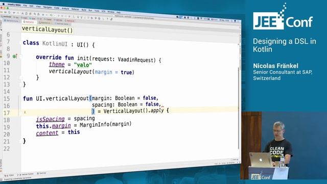 Designing a DSL in Kotlin (Nicolas Fränkel, Senior Consultant at SAP) смотреть онлайн