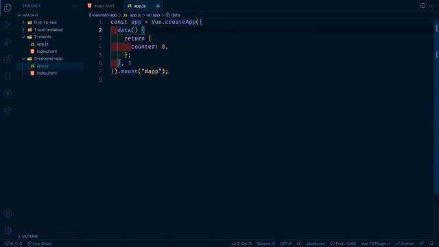 #Vue3 Bootcamp #1 | Vue.js Nedir? DOM, Event, Attribute Binding, VDom, Style, Koşullar, Döngüler смотреть онлайн