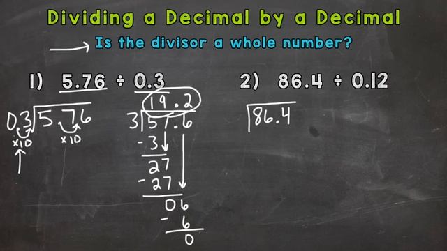 How to Divide a Decimal by a Decimal | Math with Mr. J смотреть онлайн