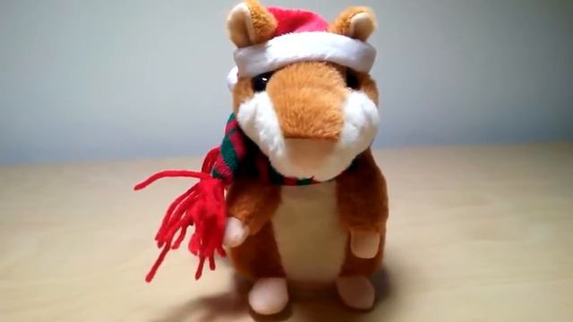 Новогодний говорящий хомяк YouTube 720p смотреть онлайн