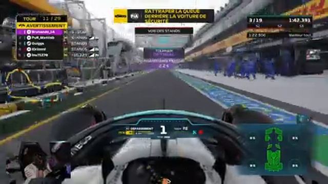SOUS LA PLUIE SANS SET UP ! Australie FFT1 F1 22 смотреть онлайн
