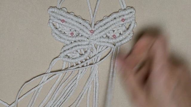 Macrame Butterfly Keychain | Macrame Animals | Macrame Butterfly Tutorial