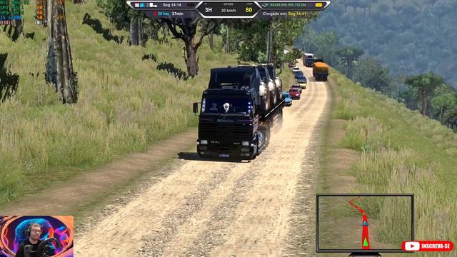 Granelzinha top de mais , Bora bota a 113 para acelerar !! ETS2 1.49 смотреть онлайн