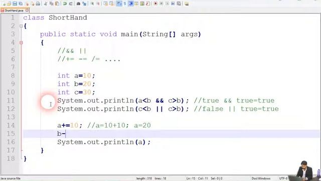 Logical AND, OR and shorthand assignment operators in java in hindi lecture#22 смотреть онлайн