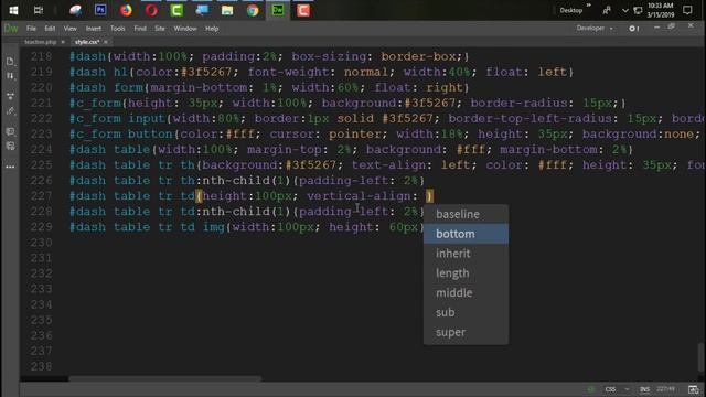 Responsive E Learning Website Development In PHP With PDO Part 53 Designing Teacher Page Dashboard смотреть онлайн