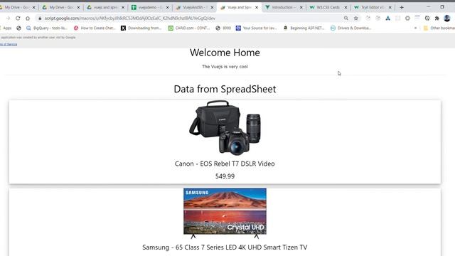 Vuejs, Apps Script and Google Sheets Nice Combination смотреть онлайн