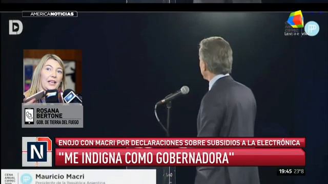 Rosana Bertone sobre los comentarios de Macri: "Me indigna como Gobernadora" смотреть онлайн