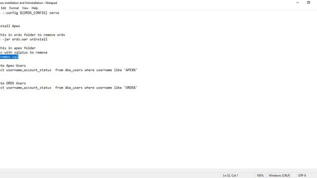 How to Uninstall Oracle Apex 19.1 & ORDS 19.1 || Step-by-Step Guide смотреть онлайн