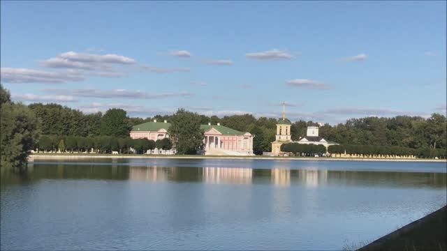 Усадьба Кусково в Москве. Прогулка по усадьбе Кусково смотреть онлайн