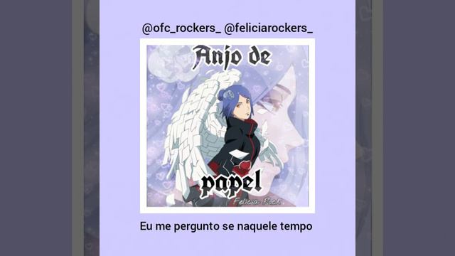 ANJO DE PAPEL- Konan ( NARUTO ) | FELÍCIA ROCK [Prod.Sidney Scaccio] | letra + lyric