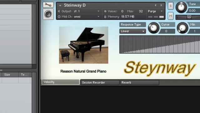Natural Grand Piano Para Samples Kontakt (Steinway D) смотреть онлайн