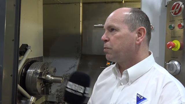 HAAS ST40 lathe and VMCs installed at East Midlands Engineering company смотреть онлайн